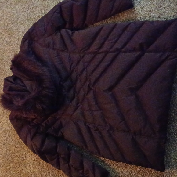 Kenneth Cole Reaction Down Jacket-XXL-Dark Plum - Picture 7 of 8